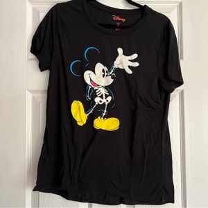 Disney Mickey Mouse Skeleton Tee